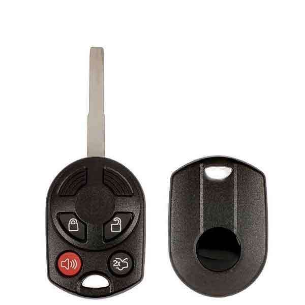 Ford 4-Button Old Style / Remote Head Key Shell / High Security Blade / (RHS-FD-1516) - UHS Hardware