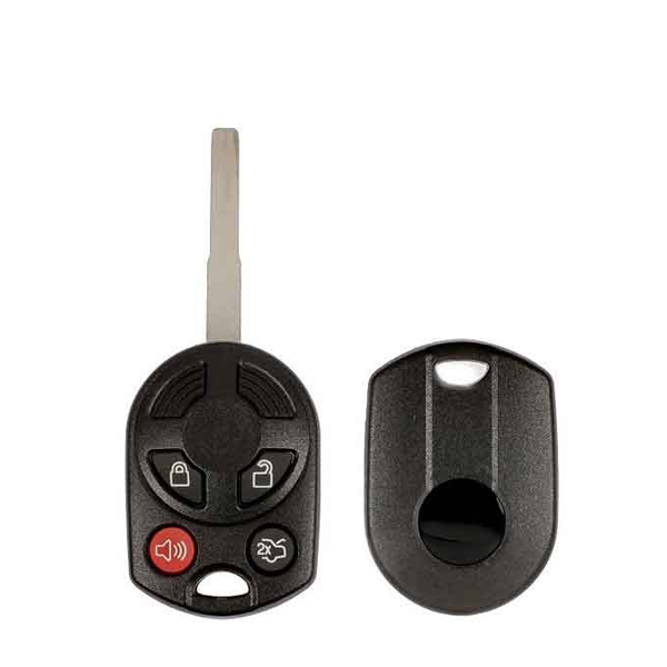 2011-2019 Ford / 4-Button HS Remote Head Key Shell / HU101 / OUCD6000022 (RHS-FD-068) - UHS Hardware