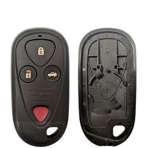 2002-2011 Honda / 4-Button Keyless Entry Remote Key SHELL (RHS-HON-104) - UHS Hardware