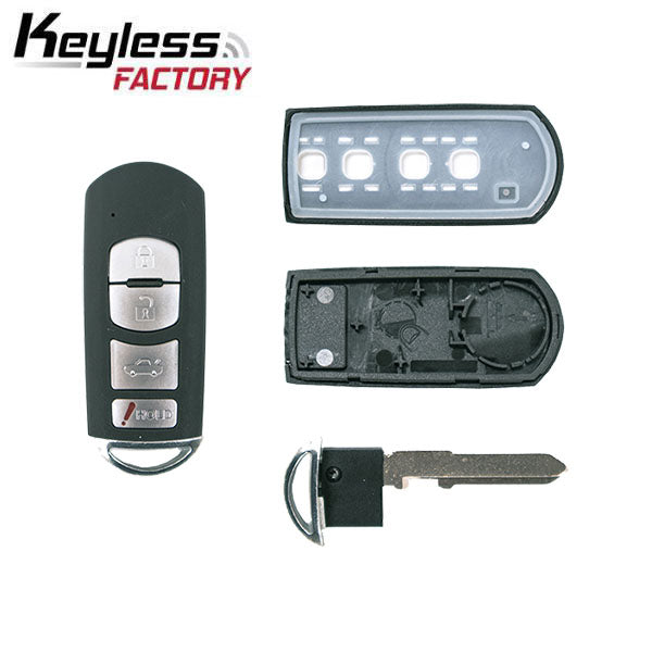 LIKE NEW 13-18 OEM MAZDA 6 + 3 SMART KEY PROX KEYLESS REMOTE FOB - Foto 3