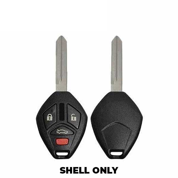 2006-2007 Mitsubishi / 4-Button Remote Head Key Shell / MIT6 / OUCG8D-620M-A (RHS-MIT-014) - UHS Hardware