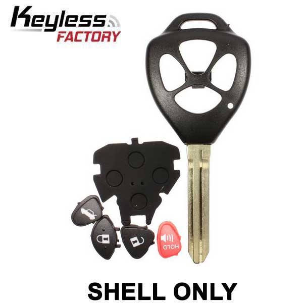 2005-2019 Toyota / Scion / 4-Button Remote Head SHELL / TR47 for HYQ12BBY / GQ4-29T / MOZB41TG (RHS-TOY-1020-4) - UHS Hardware