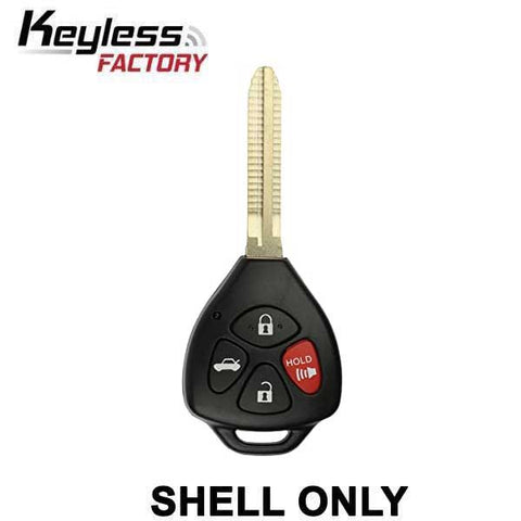 2005-2019 Toyota / Scion / 4-Button Remote Head SHELL / TR47 for HYQ12BBY / GQ4-29T / MOZB41TG (RHS-TOY-1020-4) - UHS Hardware
