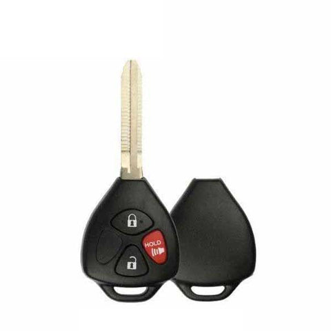 2005-2014 Toyota / Pontiac / Scion / 3-Button Remote Head Key Shell / TR47 / HYQ12BBY HYQ12BDC (RHS-TOY-137) - UHS Hardware