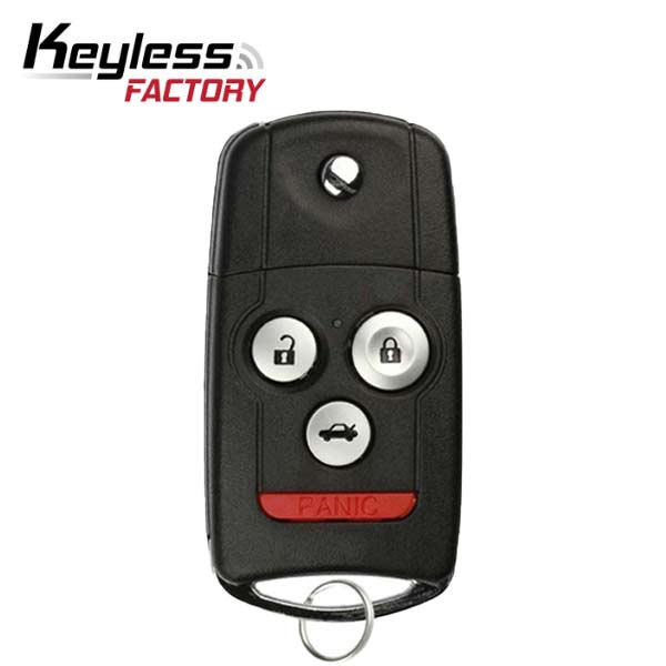 2007 - 2008 Acura TL / 4-Button Flip Key / OUCG8D-439H-A / (RK-AC-OUC-FLIP) - UHS Hardware