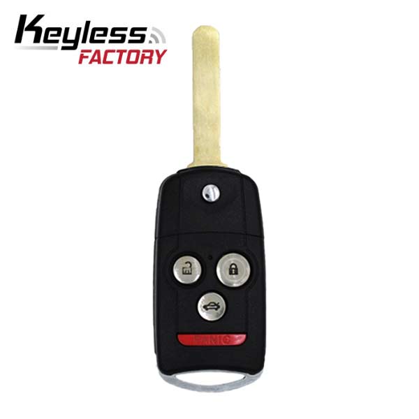 2007 - 2008 Acura TL / 4-Button Flip Key / OUCG8D-439H-A / (RK-AC-OUC-FLIP) - UHS Hardware
