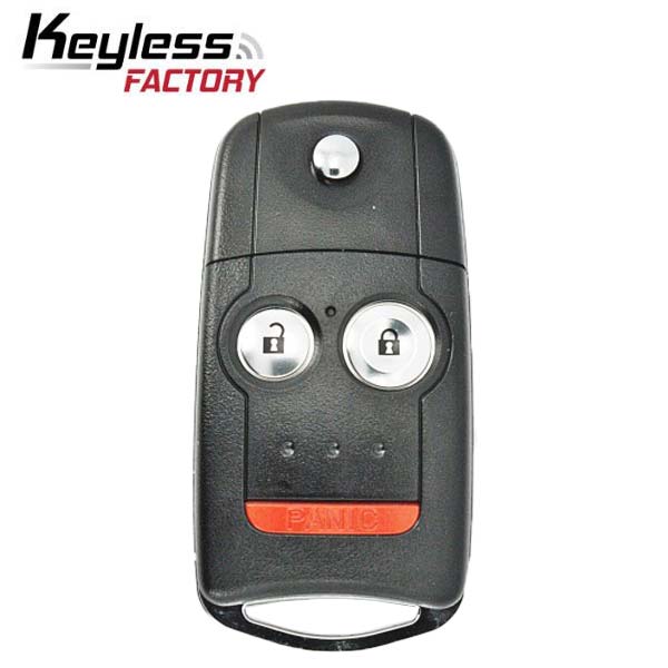 2007-2013 Acura RDX MDX / 3-Button Flip Key / PN: 35111-STX-327 / N5F0602A1A (RK-AC-RM3) - UHS Hardware