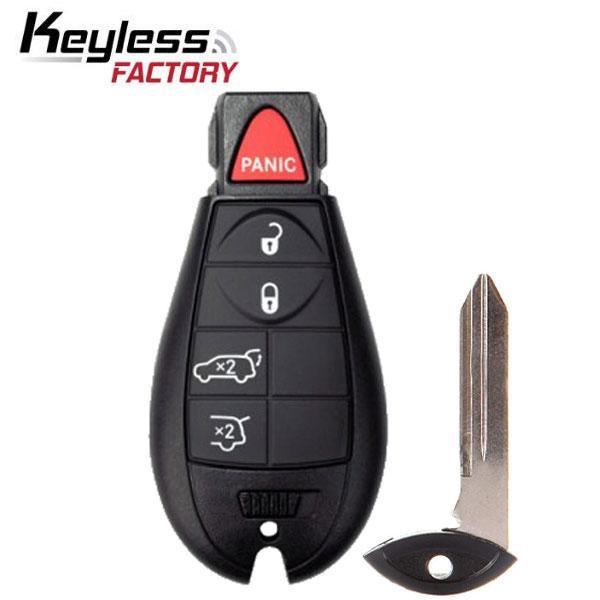 2008-2012 Jeep / 5-Button Fobik Key / M3N5WY783X / (RK-CHY-FBK-2) - UHS Hardware