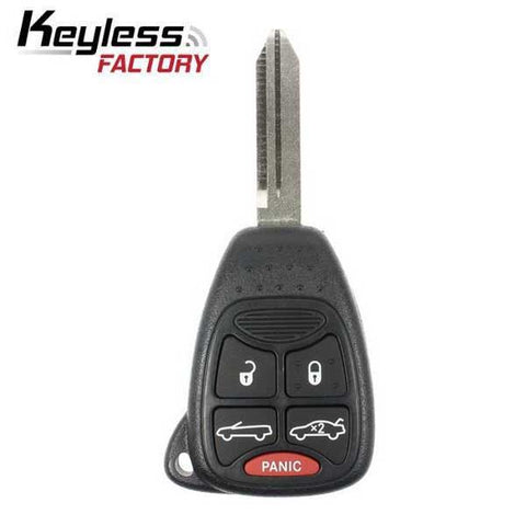 2007-2014 Chrysler 200 Sebring Convertible / 5-Button Remote Head Key / OHT692427AA / (RK-CHY-OHT-7) - UHS Hardware