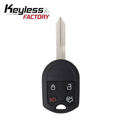 2000-2017 Ford Lincoln Mercury  / 4-Button Remote Head Key / OUC6000022 / (RK-FD-402) - UHS Hardware