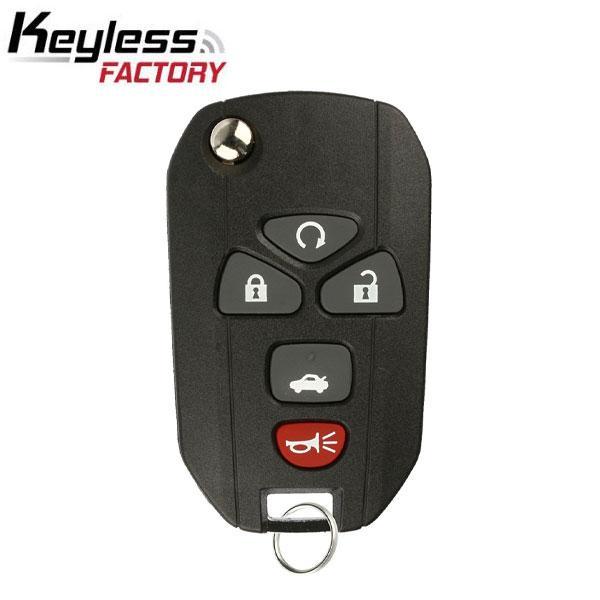 23316207 2007-2017 GM / 5-Button Remote Flip-Key / PN: 22936101 / OUC60270 ...