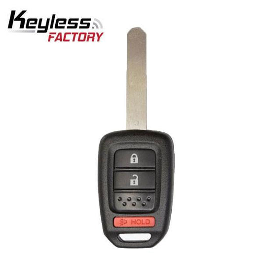 2013-2019 Honda / 3-Button Remote Head Key /  MLBHLIK6-1T (RK-HON-1T3) - UHS Hardware