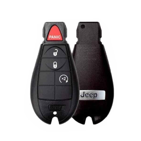 2011-2013 Jeep Grand Cherokee / 4-Button Fobik Key / PN: 56046736AA / IYZ-C01C / Keyless Go Fobik (OEM) - UHS Hardware