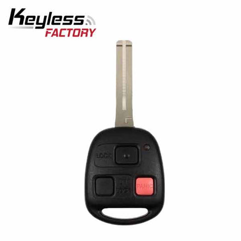 2003 - 2008 Lexus / 3-Button Remote Head Key /HYQ1512V / 4D68 Chip / Short Blade  (RK-LEX-1512-C) - UHS Hardware