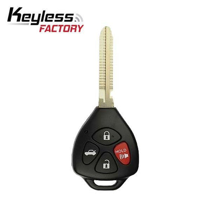 2010-2011 Toyota Camry / 4-Button Remote Head Key / PN:  89070-06650 / HYQ12BBY / (RK-T-12BBY-G-4B) - UHS Hardware