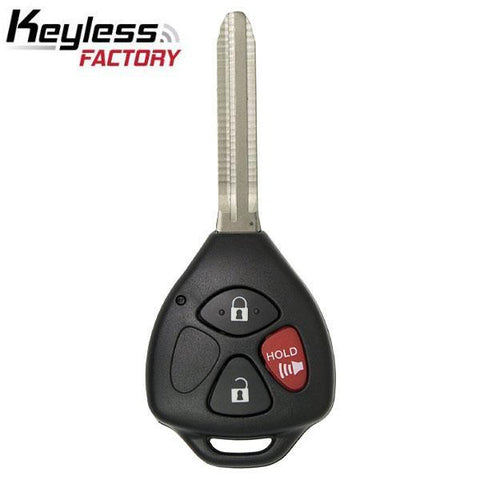 2006-2013 Toyota Scion / 3-Button Remote Head Key / HYQ12BBY (Chip 4D67)(RK-TOY-301) - UHS Hardware