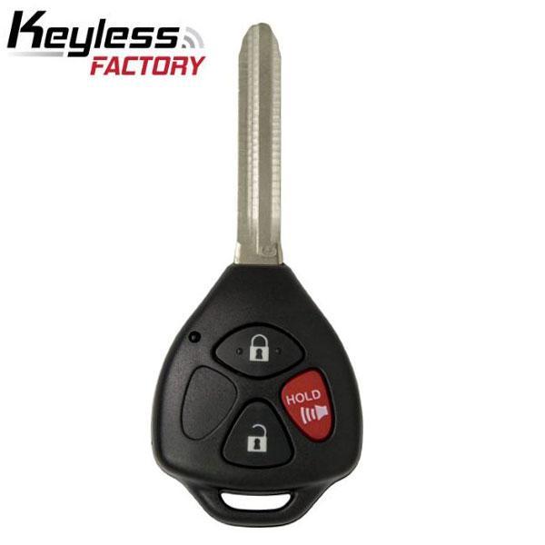 2010-2018 Toyota / 3-Button Remote Head Key / HYQ12BBY / (RK-TOY-304G) - UHS Hardware