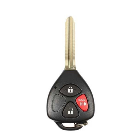 2015-2019 Toyota Yaris / 3-Button Remote Head Key / PN:  89070-52G50 / HYQ12BBY (H Chip) (RK-TOY-BBYH) - UHS Hardware