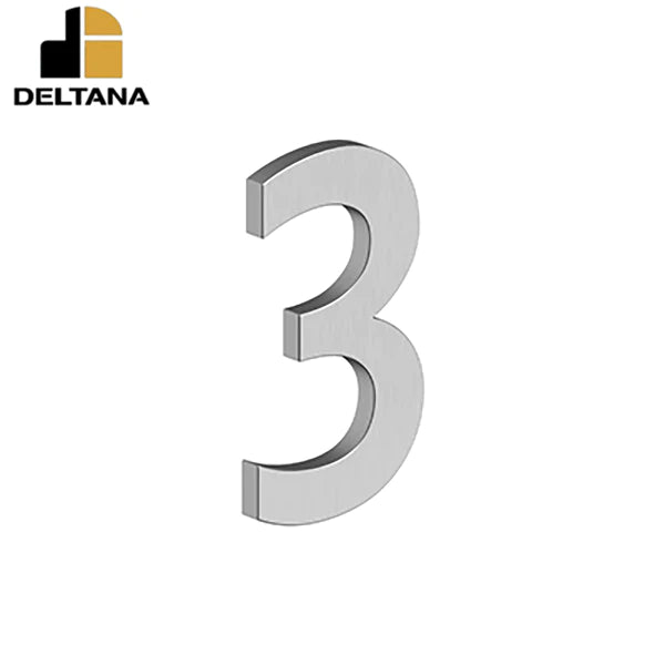 Deltana - 4" Number 3 - B Series w/ Risers - Stainless Steel - Optional Finish