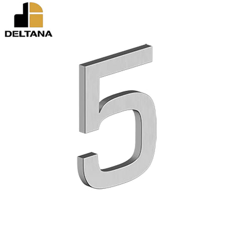 Deltana - 4" Number 5 - E Series w/ Risers - Stainless Steel - Optional Finish