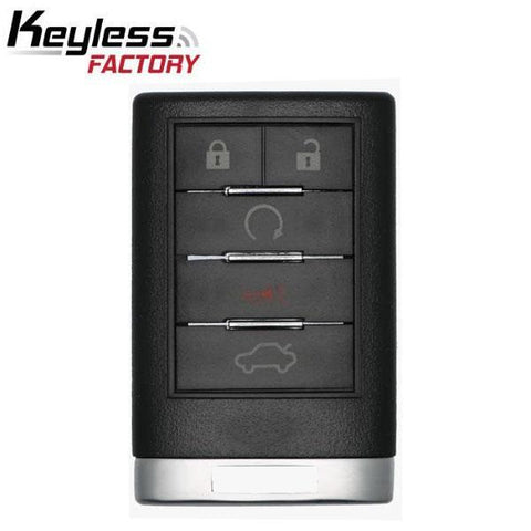 2007-2015 CADILLAC / 5 Button Keyless Entry Remote / OUC6000066 / (RO-GM-CAD-5B) - UHS Hardware