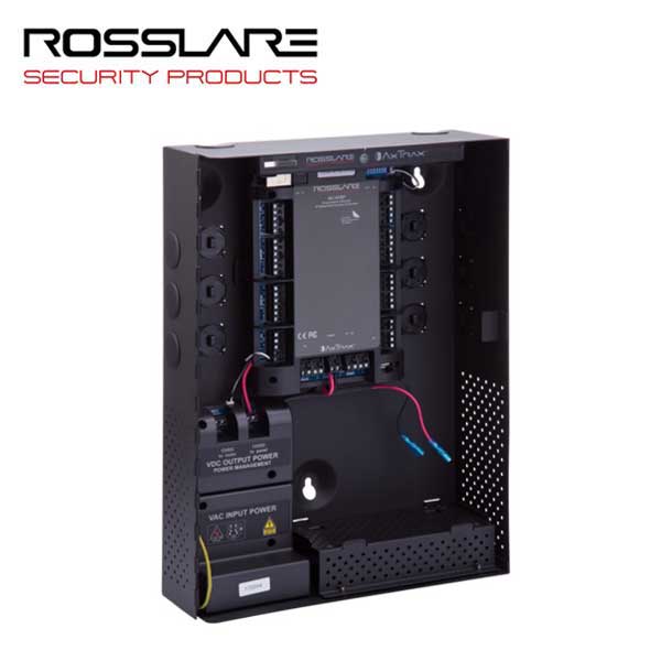 Rosslare - AC425 - Expandable Networked Access Control Panel - Enclosed - 4 Readers - RS-485 - 30K Users - 20K Event History - 12VDC - UHS Hardware