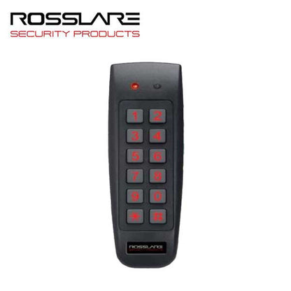 Rosslare - G43 - Mullion Backlit PIN Standalone Controller - Outdoor - 500 Users - 12-24VDC - IP65 - UHS Hardware