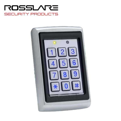 Rosslare - Q42HB - Backlit PIN & PROX Standalone Controller - Anti-Vandal - 500 Users - 12-24VDC - IP54 - UHS Hardware