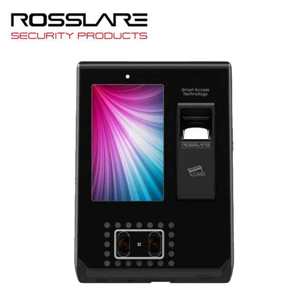 Rosslare - B9350 - Networked Biometric Terminal Electronic Deadbolt - Face & Fingerprint Reader - 50,000 users - Touch Screen - EM/MIFARE RFID - 12VDC - UHS Hardware