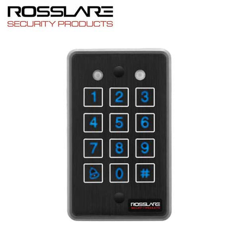 Rosslare - AYCT65B - Convertible Ultra Slim Proximity & PIN Reader - Black - UHS Hardware