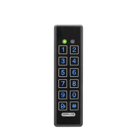 Rosslare - AYCE60B -  Ultra Slim Piezo Mullion GoProx & Pin Reader - Convertible - Black - UHS Hardware
