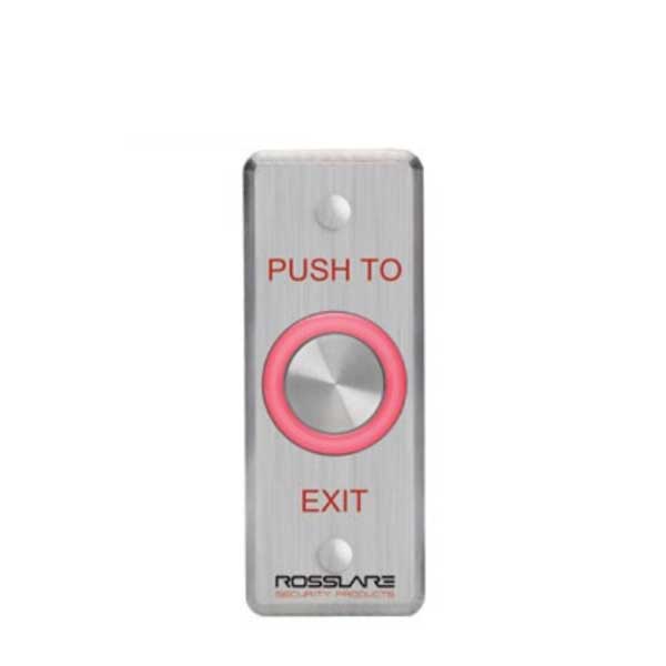 Rosslare - EX16EO -  Request To Exit Button w/Toggle - Analog Piezo- 10-24 VDC - UHS Hardware