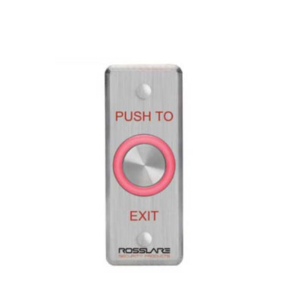 Rosslare - EX16EO -  Request To Exit Button w/Toggle - Analog Piezo- 10-24 VDC - UHS Hardware