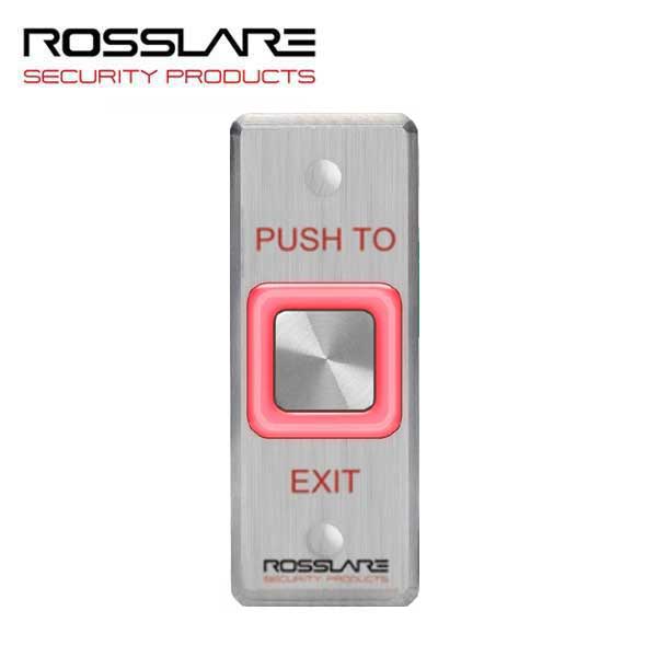 Rosslare - EX17EO - Request To Exit Button w/Toggle - Mullion Size - Digital Piezo- 12-24 VDC - UHS Hardware