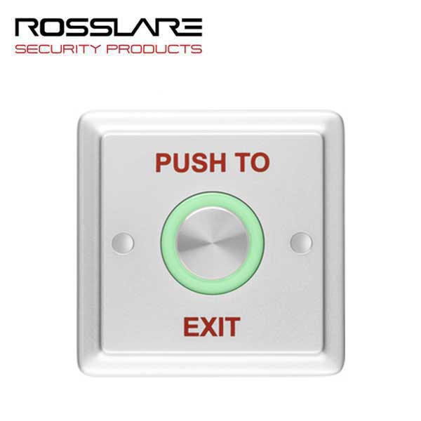 Rosslare - EXM04 - Sensitive Push To Exit Button - N.O. Piezo - 8-30 VDC - UHS Hardware