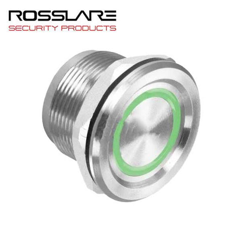Rosslare - PX-34W - Piezoelectric Switch - LED Ring - 5-30 VDC - IP68 - White - UHS Hardware