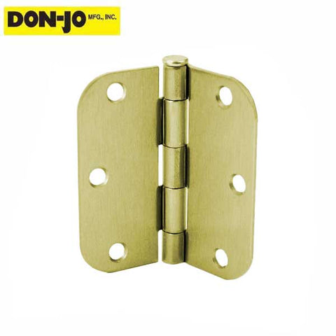 Don-Jo - Residential Hinge - 632 - Polished Brass (RPB7353514-632) - UHS Hardware