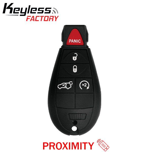 Unlocked OEM Mopar Keyless Go Smart Fobik Key Prox 5B – 434 MHz For Dodge Durango (IYZ-C01C)