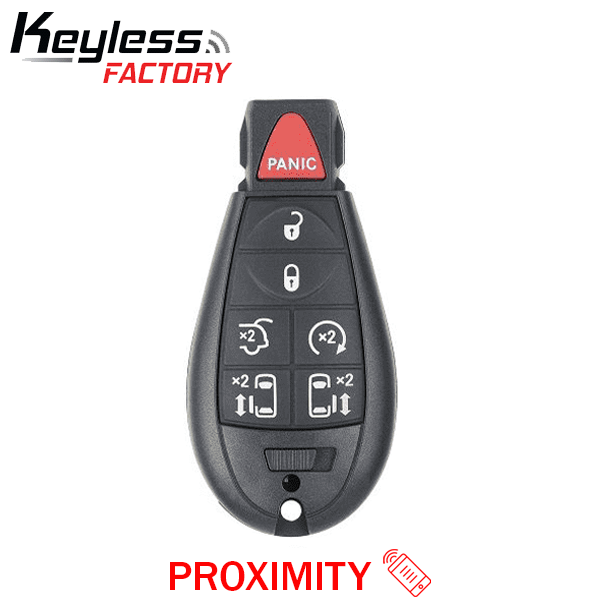 2008-2019 Chrysler Dodge VW / 7-Button Fobik Key / PN: 5026590 / IYZ-C01C / Keyless Go Fobik (AFTERMARKET) - UHS Hardware