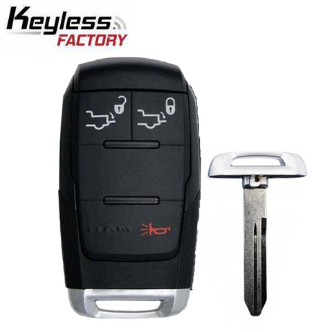 2019-2021 Dodge Ram Pickup 2500 / 3-Button Smart Key / PN: 68381171AB / GQ4-76T (RSK-DDG-2125) - UHS Hardware