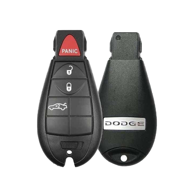 2008-2014 Dodge Challenger Charger / 4-Button Fobik Key / PN: 56046695AM / IYZ-C01C / Keyless Go Fobik (OEM) - UHS Hardware
