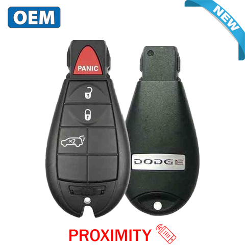 2012-2013 Dodge Durango / 4-Button Fobik Key / PN:56046730AD / IYZ-C01C / Keyless Go Fobik (OEM) - UHS Hardware