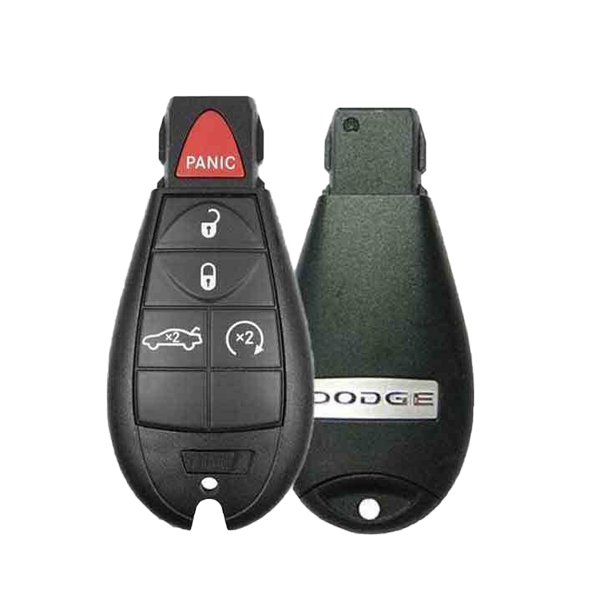 2008-2014 Dodge Challenger / 5-Button Fobik Key / PN: 56046694 / IYZ-C01C / Keyless Go Fobik (OEM Refurb) - UHS Hardware