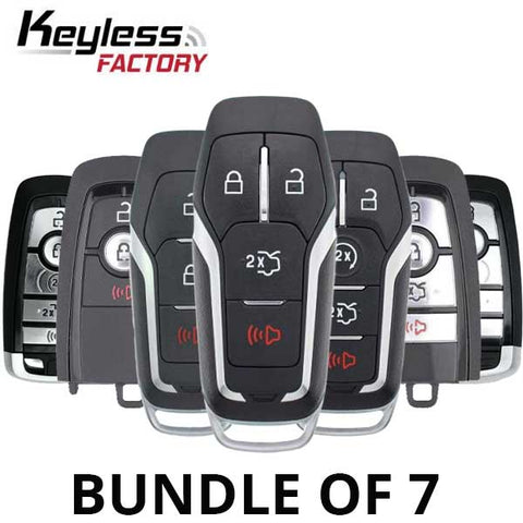 2013-2020 Ford / 3/4/5-Button Smart Keys / A2C31243800 / A2C93142300 / A2C31243300 / A2C93142600 (BUNDLE of 7) - UHS Hardware