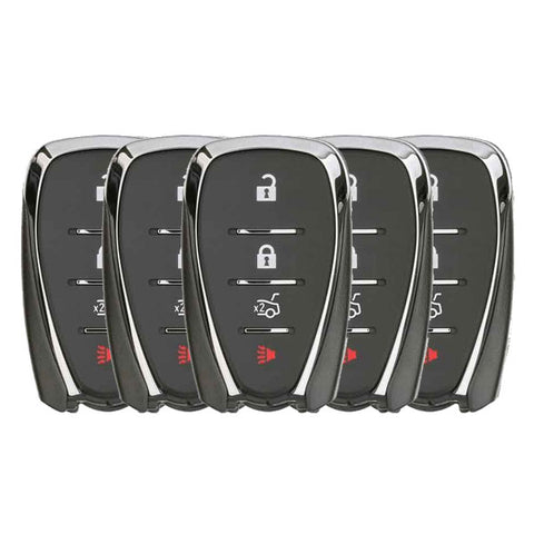5 x 2016-2022 Chevrolet / 4-Button Smart Key / HYQ4EA / 433 MHz (AFTERMARKET) (Pack of 5) - UHS Hardware
