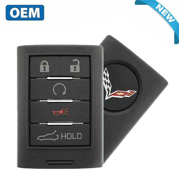 2015-2019 Chevrolet Corvette / 5-Button Smart Key / PN: 23465951 / NBGGD9C04 (OEM) - UHS Hardware