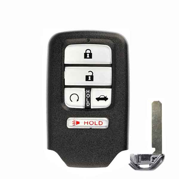 2016-2020 Honda Civic / 5-Button Smart Key / PN: 72147-TBA-A11 / KR5V2X (RSK-HON-CIV-5) - UHS Hardware