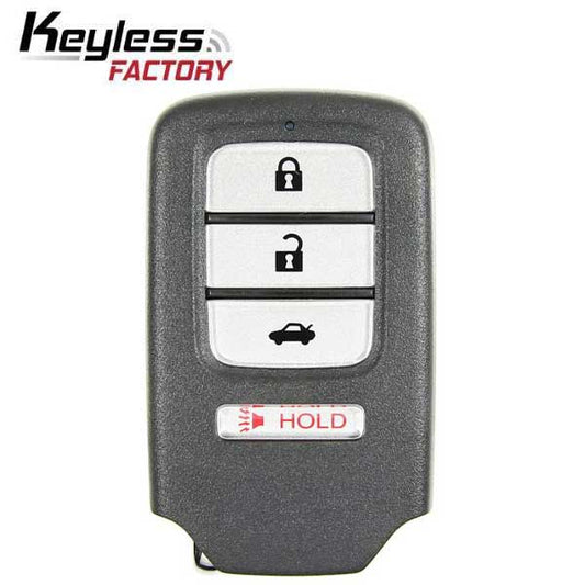 2017-2020 Honda Civic / 4-Button Smart Key / PN: 72147-TBA-A01  / KR5V2X (RSK-HON-K2T) - UHS Hardware
