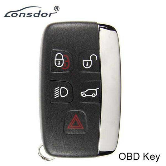 2015-2018 Jaguar Land Rover Range Rover / 5-Button Smart Key / OBD Key for Lonsdor K518USA (PREORDER) - UHS Hardware