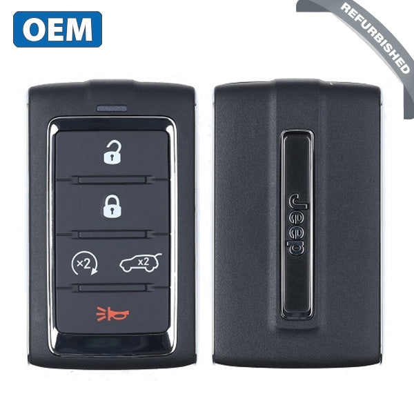 2021-2022 Jeep Grand Cherokee L / 5-Button Smart Key / PN: 68377534AB / M3NWXF0B1 (OEM Refurb)